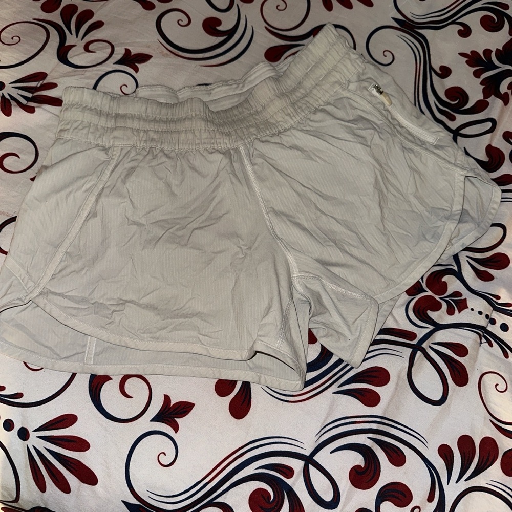 lululemon athletica Light Gray Athletic Shorts